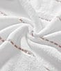 Tommy Bahama Ridley Solid 3-Piece Cotton Bath Towel Set, Color:White/Clay - Image 3