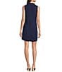 Tommy Bahama Ruffle Split V-Neck Sleeveless Side Pocket Dress, Color:Coastline - Image 2