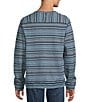 Tommy Bahama San Felipe Stripe Baja Abaco Pullover, Color:Coastline - Image 2
