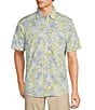 Color:Macaw - Image 1 - San Lucio Perfectly Paradise Short Sleeve Woven Shirt