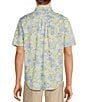 Color:Macaw - Image 2 - San Lucio Perfectly Paradise Short Sleeve Woven Shirt