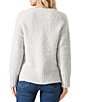 Color:Pearl Grey - Image 2 - Sea Lux Long Sleeve V-Neck Side Slit Sweater