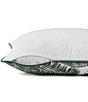 Tommy Bahama Shaded Palms Cotton Canvas Decorative Square Pillow - Image 3
