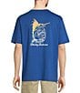 Color:Bright Cobalt - Image 1 - Short Sleeve Marlin Jersey T-Shirt