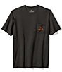 Tommy Bahama Smoked Brisket Short Sleeve T-Shirt, Color:Coal - Image 2
