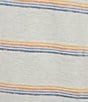 Tommy Bahama Soleil Stripe Short Sleeve Henley Shirt, Color:Coconut - Image 4