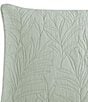 Color:Sage Green - Image 3 - Solid Costa Sera Stitched Pillow Sham