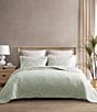 Color:Sage Green - Image 6 - Solid Costa Sera Stitched Pillow Sham