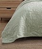 Color:Sage Green - Image 5 - Solid Costa Sera Stitched Quilt