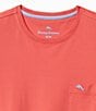 Color:Dubarry - Image 2 - Solid New Bali Skyline Long Sleeve Pocket T-Shirt
