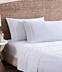 Tommy Bahama Solid Organic Cotton Percale Sheet Set, Color:White - Image 1