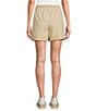 Tommy Bahama Solid Poplin Drawstring Elastic Mid Rise Waist Pull-On Shorts, Color:Tanned - Image 2