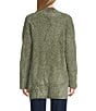 Tommy Bahama St. Luna Chenille Shell Pattern Long Sleeve Patch Pocket Cardigan, Color:Seagrass - Image 3