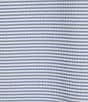 Color:Cabo Blue - Image 4 - Starboard Stripe Long Sleeve Hoodie