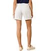 Color:White - Image 2 - Stretch Boracay Solid Mid Rise 7#double; Shorts