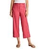 Tommy Bahama Sunset Key Stretch Cotton Blend Flat Front High Rise Pants - Image 1