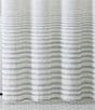 Color:Pale Khaki - Image 3 - Tidal Stripe Shower Curtain