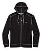 Tommy Bahama Tobago Bay Full Zip Hoodie Jacket, Color:Black - Image 1