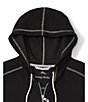 Tommy Bahama Tobago Bay Full Zip Hoodie Jacket, Color:Black - Image 2