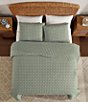 Tommy Bahama Trellis Texture Cotton Reversible Mini Quilt - Image 3