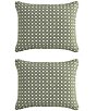 Tommy Bahama Trellis Texture Cotton Reversible Mini Quilt - Image 5