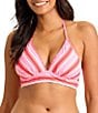 Tommy Bahama Tropi Flora Reversible Halter Swim Top - Image 4