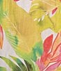 Tommy Bahama Tropicana Isle Printed V-Neck Sleeveless Spaghetti Strap A-Line Maxi Dress, Color:White - Image 3