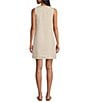 Tommy Bahama Two Palms Patch Pocket Linen Scoop Neck Sleeveless Shift Dress - Image 2