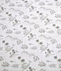 Tommy Bahama Vintage Map Cotton Percale Printed Sheet Set, Color:Grey - Image 6