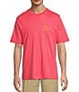 Tommy Bahama Yeti For Another Round Short Sleeve Graphic T-Shirt, Color:Clarete - Image 2