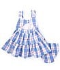 Color:Assorted - Image 2 - Baby Girls 12-14 Months Sleeveless Plaid Fit & Flare Dress