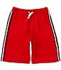 Color:Tommy Red - Image 1 - Big Boys 8-20 Americana-Side-Stripe Shorts