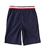 Color:Navy Blazer - Image 2 - Big Boys 8-20 Knit-Waistband Poplin Shorts