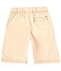 Color:Khaki - Image 2 - Big Boys 8-20 Loose-Fit Pocketed Twill Shorts