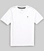 Color:White - Image 1 - Big Boys 8-20 Short-Sleeve Classic V-Neck T-Shirt