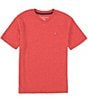 Color:Bulls Eye - Image 1 - Big Boys 8-20 Short-Sleeve Classic V-Neck T-Shirt