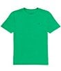 Color:Bright Green - Image 1 - Big Boys 8-20 Short Sleeve Flag T-Shirt