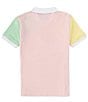 Color:Lemonade - Image 2 - Big Boys 8-20 Short Sleeve Split Polo Shirt