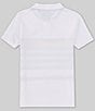 Color:Fresh White - Image 2 - Big Boys 8-20 Short-Sleeve Striped Polo Shirt