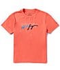 Color:Rose Dubarry - Image 1 - Big Boys 8-20 Short Sleeve Tangle Signature Logo T-Shirt