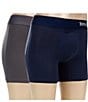Color:Iron Grey/Navy - Image 1 - Cool Cotton 4#double; Inseam Trunks 2-Pack