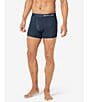 Color:Navy/Black - Image 2 - Cool Cotton 4#double; Inseam Trunks 2-Pack