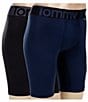 Color:Dress Blues/Black - Image 1 - 360 Sport Hammock Pouch 8#double; Inseam Boxer Briefs 2-Pack