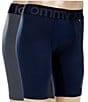 Color:Turbulence/Dress Blues - Image 1 - 360 Sport Hammock Pouch 8#double; Inseam Boxer Briefs 2-Pack