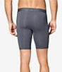 Color:Iron Grey - Image 2 - Cool Cotton 8#double; Inseam Solid Boxer Briefs