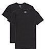 Color:Black Double - Image 1 - Cool Cotton Short Sleeve Modern Fit Tee 2-Pack