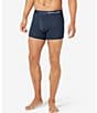Color:Navy - Image 1 - Cool Cotton 4#double; Inseam Solid Trunks