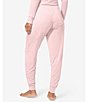 Color:Barely There - Image 2 - Drawstring Elastic Lounge Joggers