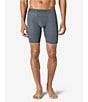 Color:Turbulence Grey - Image 1 - Second Skin 8#double; Inseam Boxer Briefs