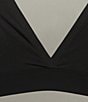 Tommy John Second Skin Convertible Triangle Bralette, Color:Black - Image 3
